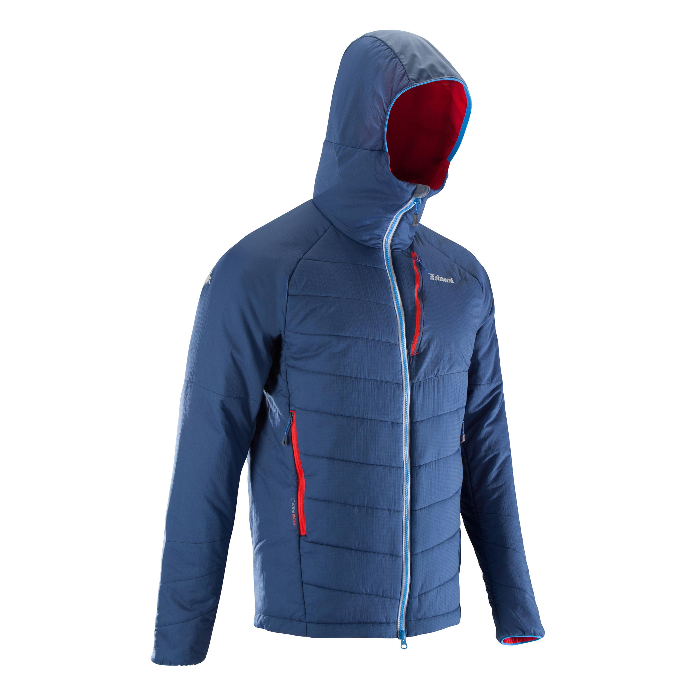 Wattierte Bergsteigerjacke Herren Wattierte Kunstfaser Bergsteigerjacke Alpinism tdsrxQBohC